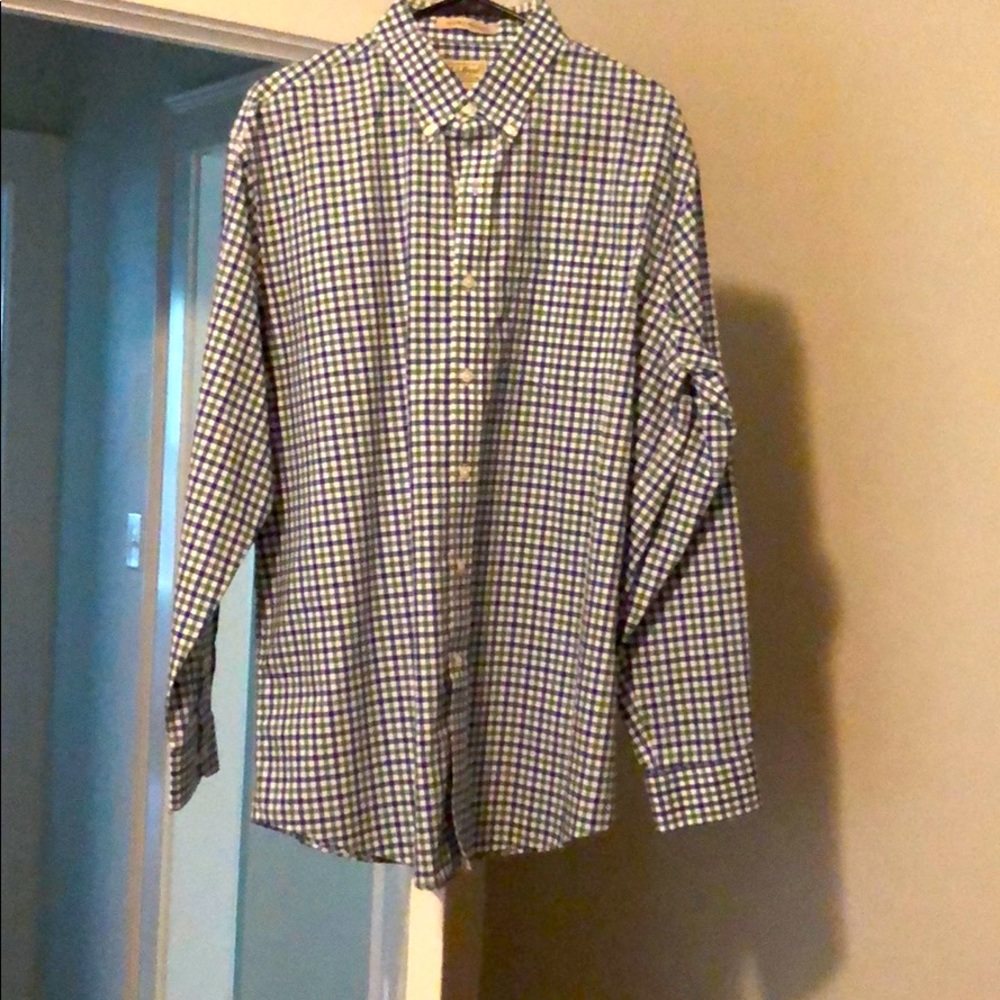 Button down shirt, LL Bean Large